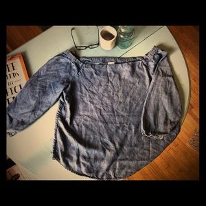 Chico’s Beautiful Denim top XL/16